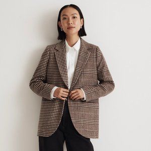 The Larsen Blazer in Mixed Plaid - Brand NEW